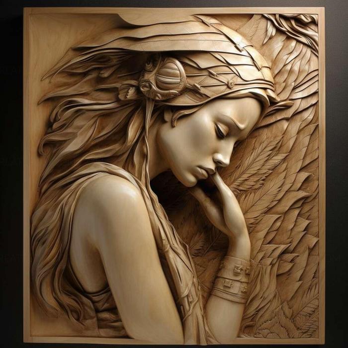 نموذج ثلاثي الأبعاد لآلة CNC 3D Art 